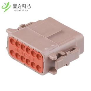 CONN 12SD PLUG HSG 原厂原装 12POS全新正品 DTM06