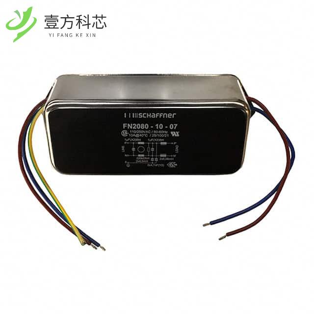 原厂原装FN2080-10-07 LINE FILTER 110/250VAC 10