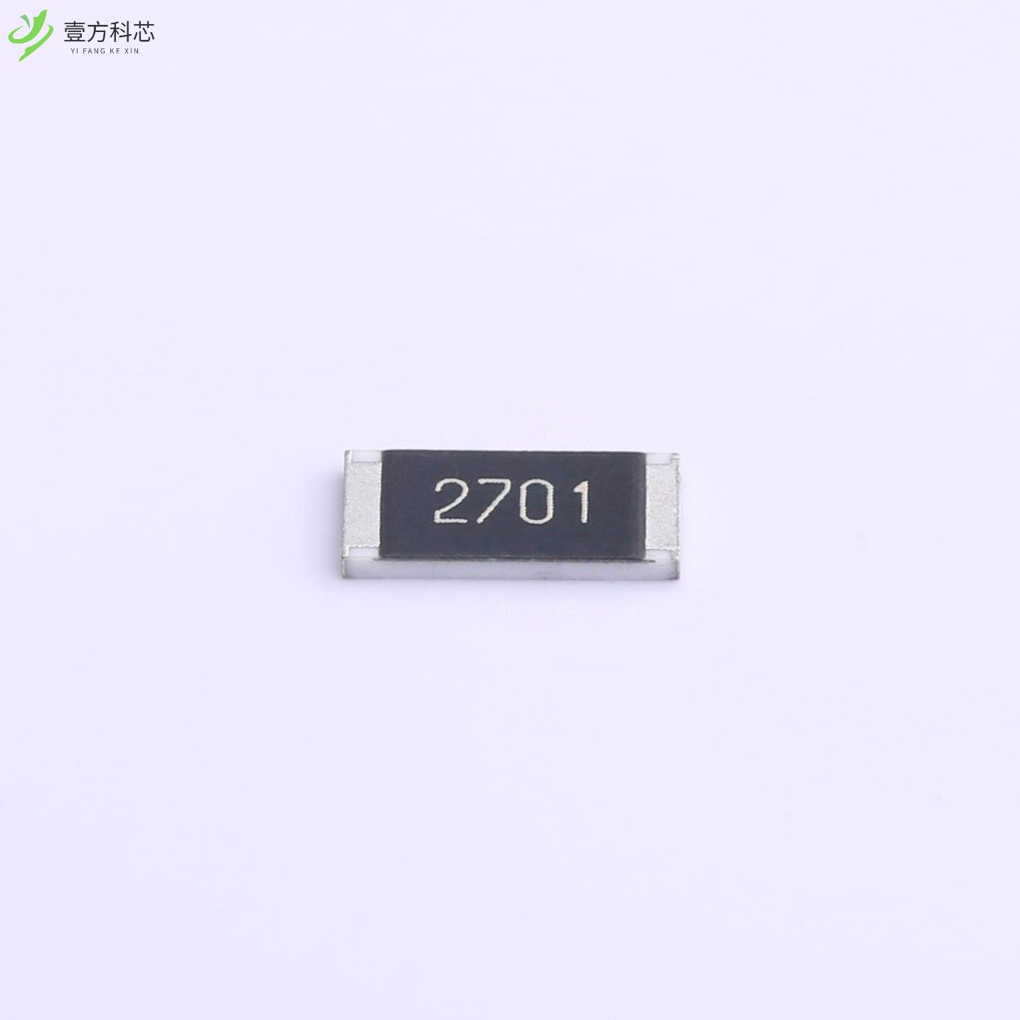 原厂原装25121WF2701T4E 2.7kΩ ±1% 1W全新正品