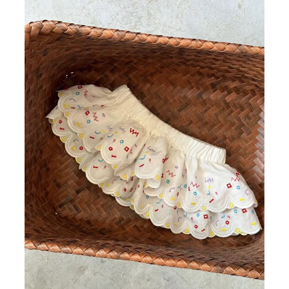 女童春季屁帘女宝宝春款外穿神器儿童装双层时髦休闲短裙百搭裙图片
