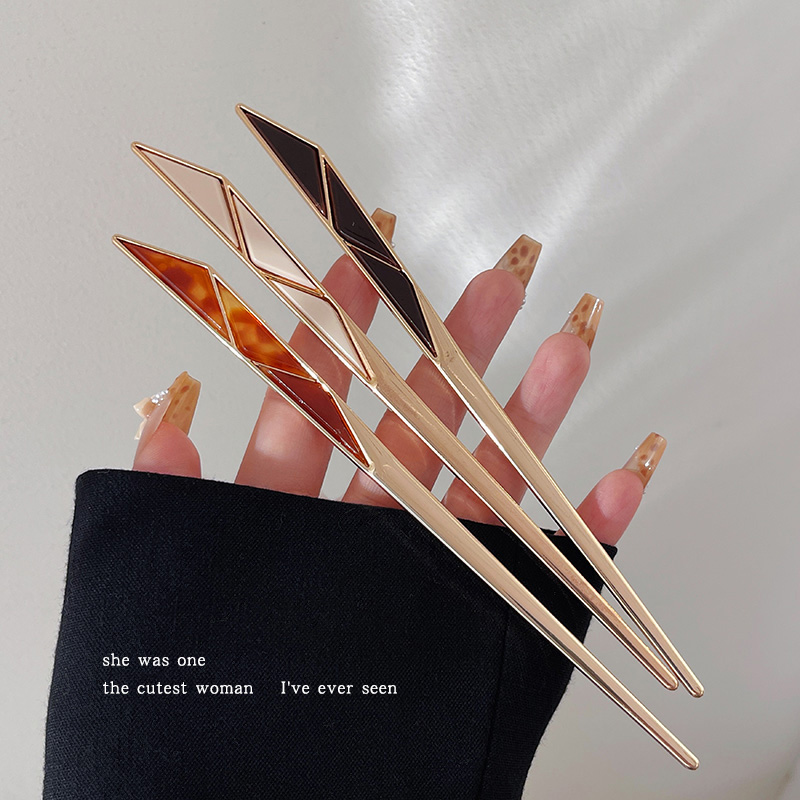 简约百搭后脑勺盘发簪子