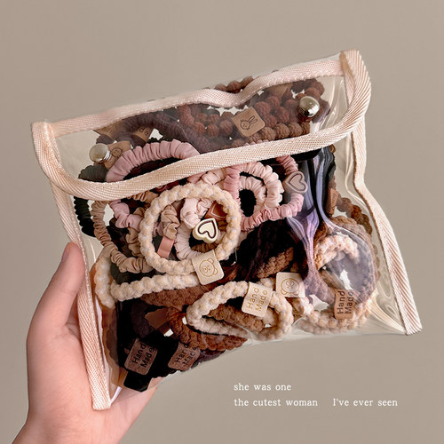 皮筋女高级感头绳高端扎马尾发圈