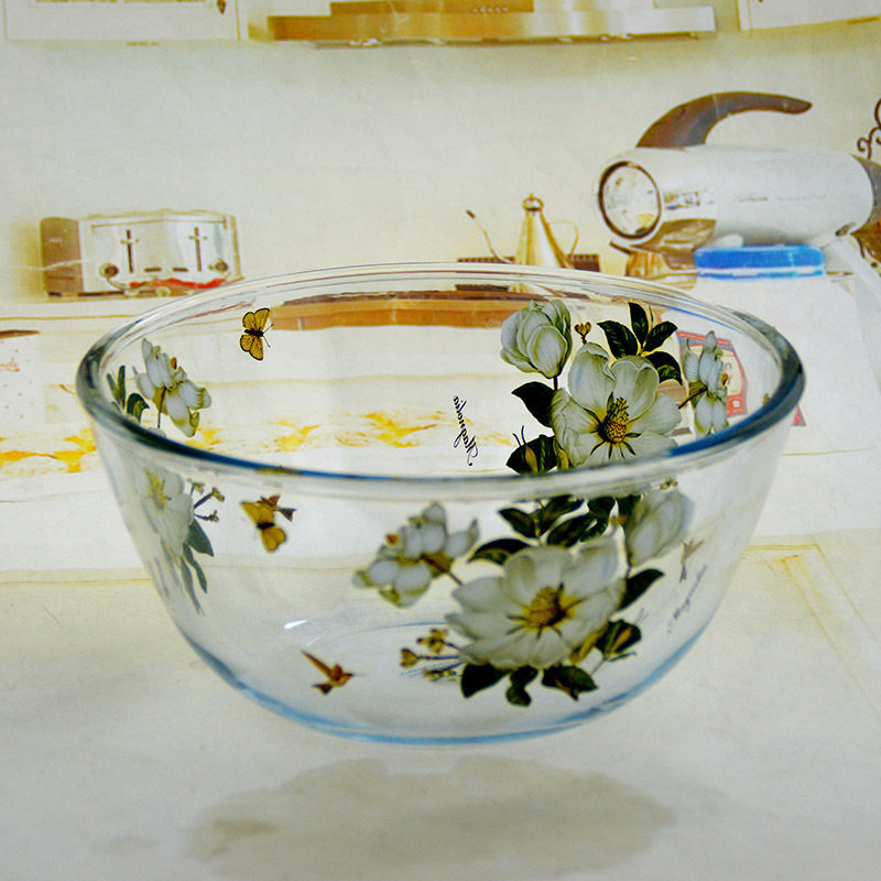 韩国耐热玻璃碗微波炉专用打蛋碗大碗盆汤碗饭碗沙拉碗水果碗带盖,餐饮具,碗,淘宝优惠券,粉丝福利购,淘宝优惠卷