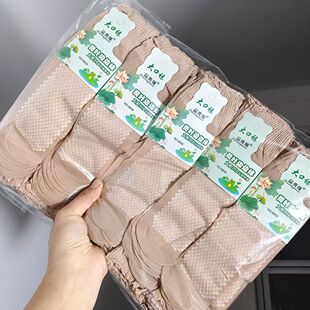 棉底吸汗防滑松口荷叶边花边丝袜短袜宽松袜口宽口袜孕妇老人袜子