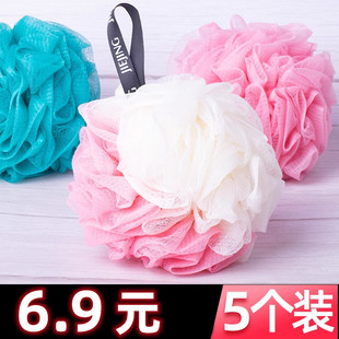 大号洗澡球沐浴球浴花球浴花澡高档浴球花不散女男泡澡球洗澡用品
