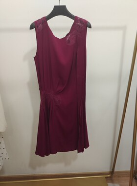 雅斓名店全球购PHILOSOPHY哲学紫色连衣裙A13A26A4058A3瑕疵款