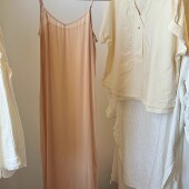 Ti提提 背心裙宽松慵懒 肤色内搭百搭吊带裙气质显瘦长裙女夏季