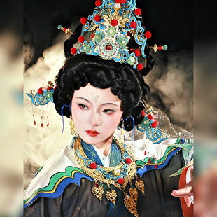 【霜翎阁】法海寺神仙衍生发饰套装冠簪子汉服配饰品｛菩提树天｝