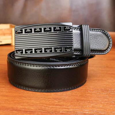 塑料自动扣无金属接触腰带