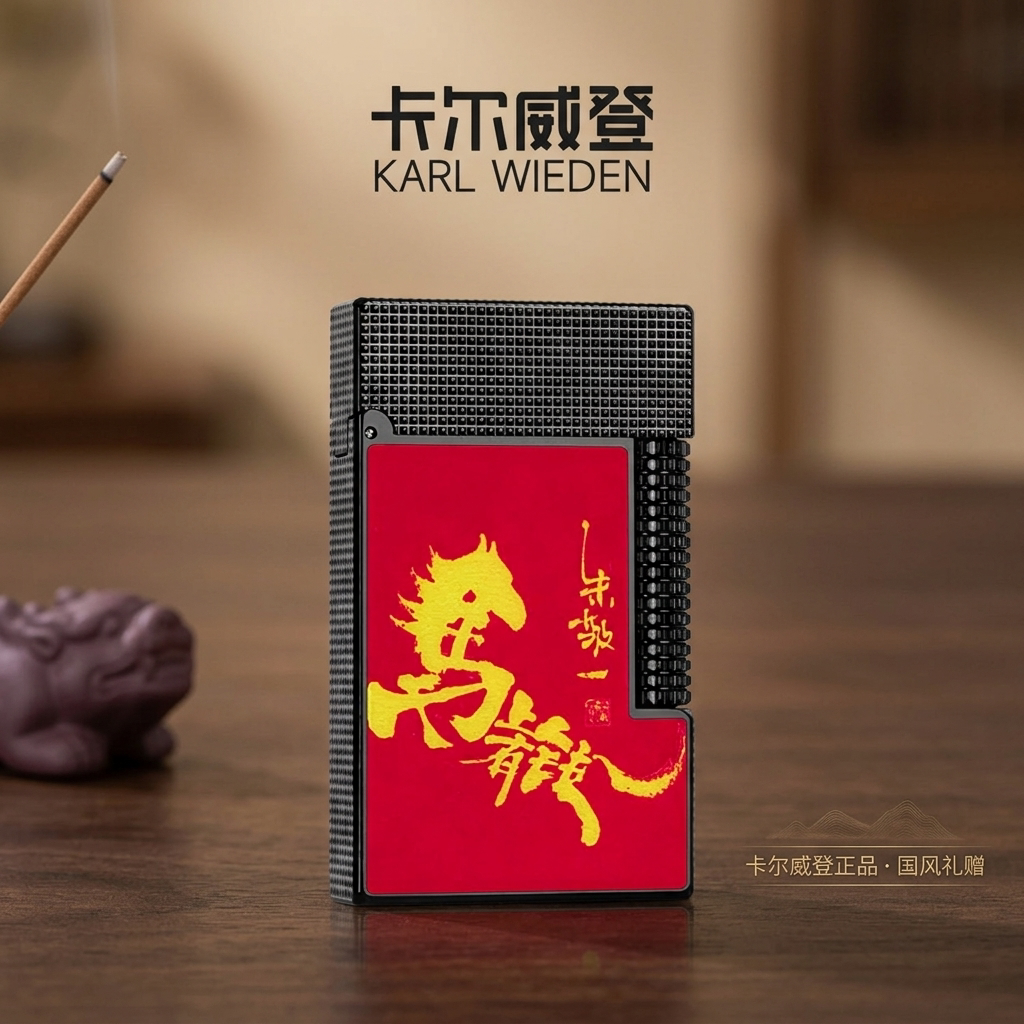 【送赠品】KW卡尔威登煤油打火机马上有钱送男友生日礼物商务男生