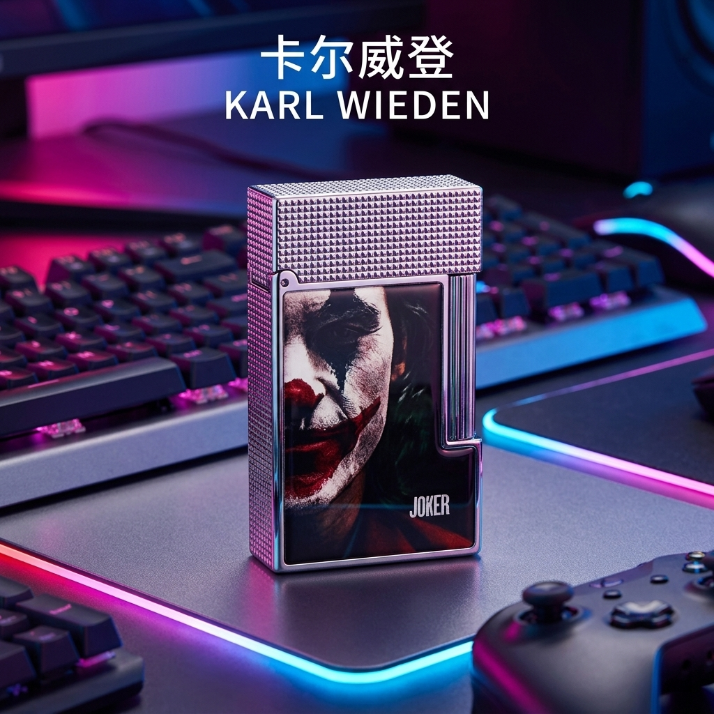 KW卡尔威登朗声煤油打火机高级送男友生日礼物 Joker 商务情人节