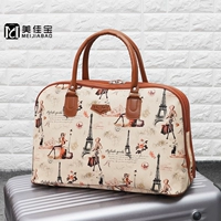 Túi du lịch xách tay nữ túi xách nam phiên bản Hàn Quốc của túi du lịch công suất lớn túi hành lý ngắn khoảng cách nhẹ túi chống nước túi du lịch - Túi du lịch túi da du lịch nữ