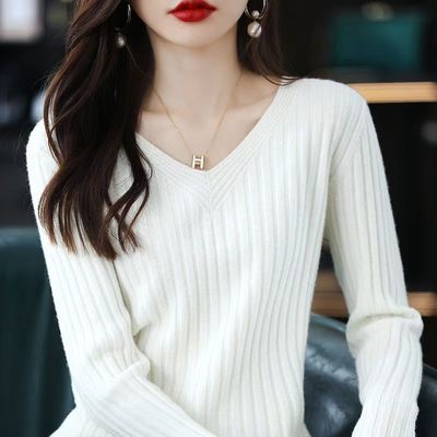 春季新款长袖针织打底衫