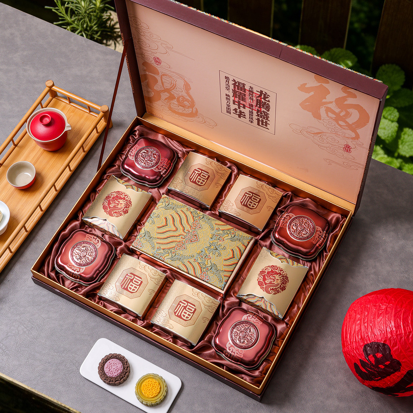 传统中秋月饼大号礼品盒