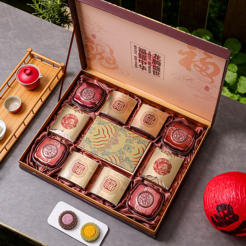 传统中秋月饼大号礼品盒