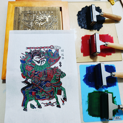 武强木版年画非遗手工DIY