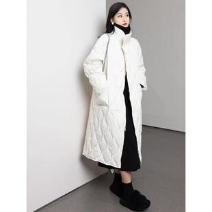棉袄宽松加厚棉衣外套外贸清仓 爆款 羽绒棉服女中长款 过膝冬季 韩版