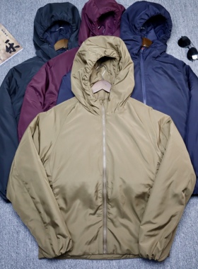 日单 户外连帽男女轻量化空气 中空棉保暖棉服棉衣外套 品质超好