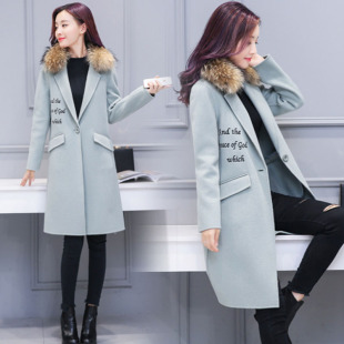 秋冬装 女装 秋冬季 中长款 Y8022 深依度2023秋装 毛呢大衣外套 新款