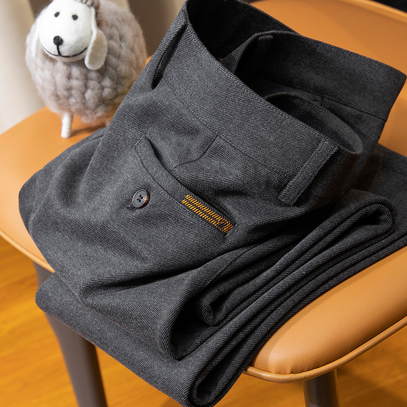 无注册商标轻奢冬季加厚款休闲裤