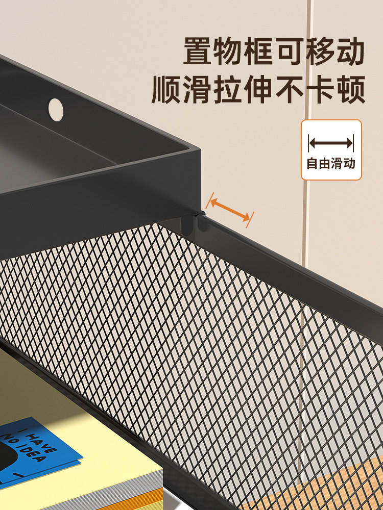 일본 수입 MUJIE 데스크탑 파일 랙 금속 데이터 랙 파일 프레임 다층 파일 사무실 보관함