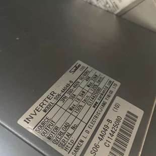 22KW 原装 S06 拆 4A049 三肯变频器18.5