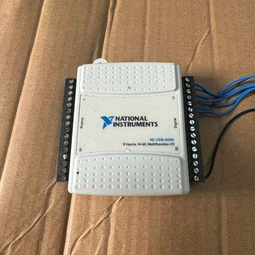 美国NI+USB-6009 二手拆机，功能包好，运费到付。