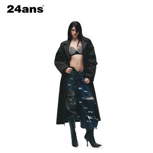 24ANS 轻朋克风衣⑴抽绳调维度⑵oversize⑶长短选择 LTD