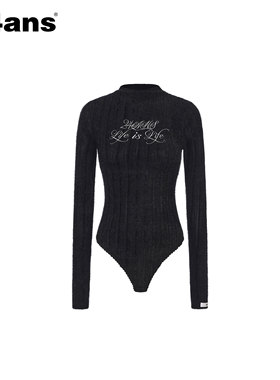 24ANS LTD 刺绣针织连体衣