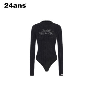 24ANS 刺绣针织连体衣 LTD
