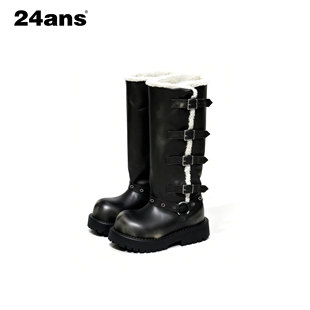 雪地靴 可翻折两穿骑士靴 24ANS LTD