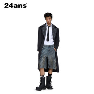 羊毛大衣 男女同款 24ANS LTD副线TMN