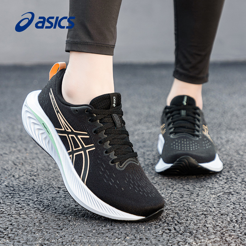 亚瑟士运动女跑步鞋缓震透气