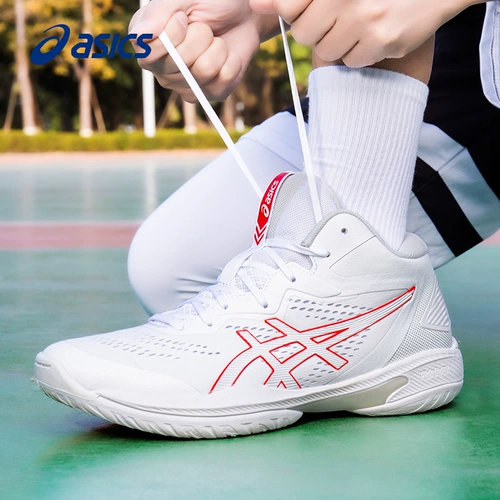 Мужская обувь ASICS, амортизирующие баскетбольные кроссовки GELHOOP V15, настоящие армейские ботинки, официальная мужская спортивная обувь, дышащая