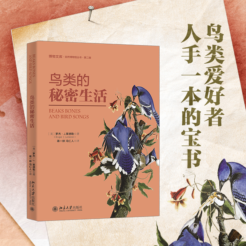 正版2022新书 鸟类的秘密生活 罗杰·J.莱德勒 蒋一婷 冯仁人 博物文库·自然博物馆丛书·第二辑 北京大学出版社9787301333532