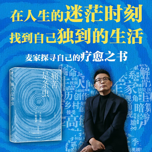 疗愈之书 茅盾文学奖得主人生海海人间信暗算风声解密作者麦家2025探寻自己 当代文学正版 书籍 社 正版 中信出版 痛苦是条虫