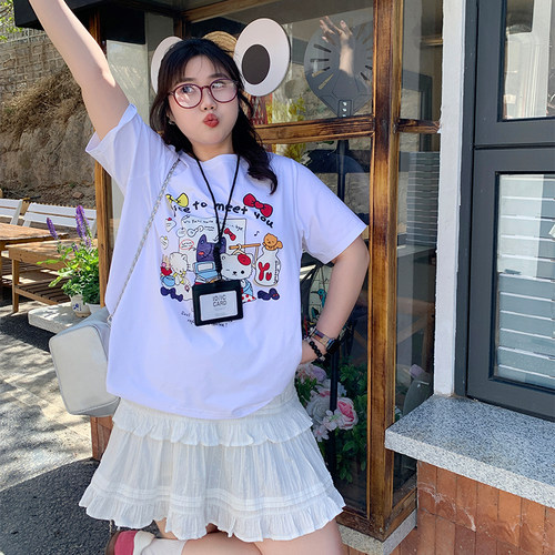 YUZI鱼子猫咪T恤合集显瘦遮肉