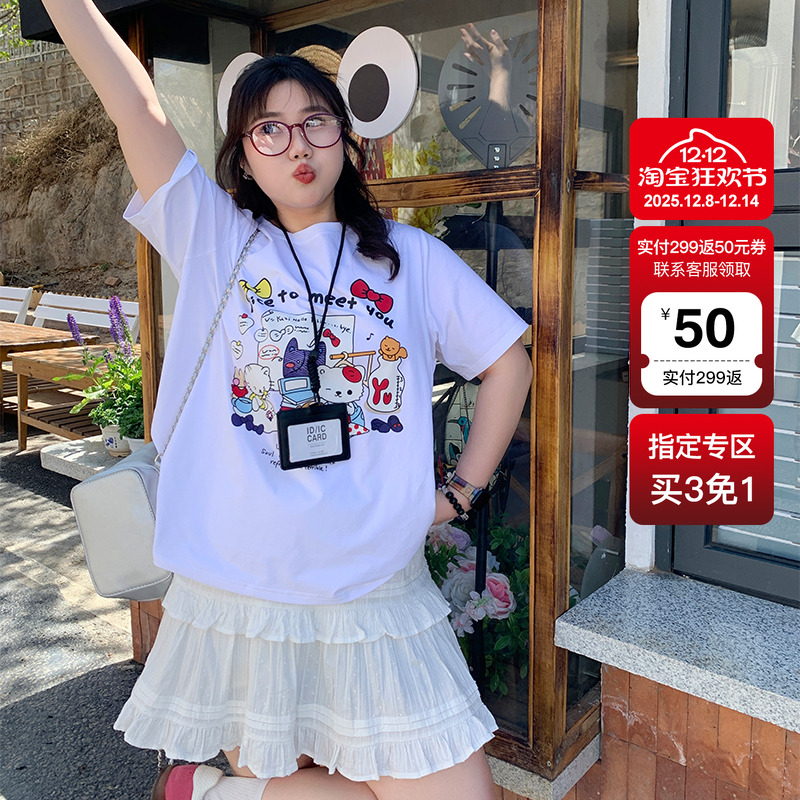 YUZI鱼子猫咪T恤合集显瘦遮肉