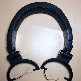 卡扣7cm通用高品质带线芯黑白色HDJ1000 全新DIY耳机配件头戴式