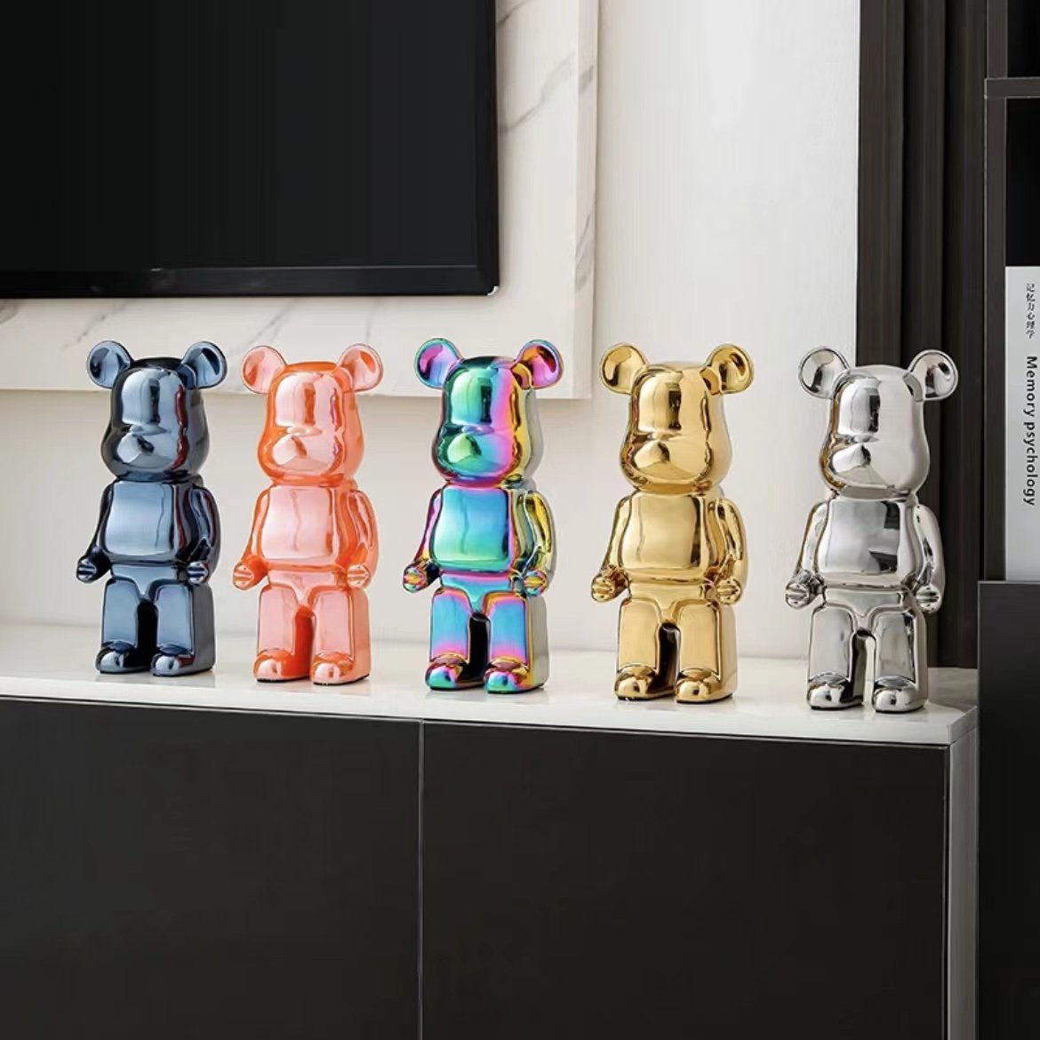 28cm暴力熊家居客厅电视柜陶瓷