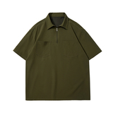 cityboy潮牌多口袋衬衫男短袖polo衫上衣服T恤短袖HY298TP45控68，男装Polo衫，电商A102B