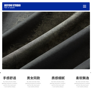 宽松潮流230G重磅半袖高品质港风短袖情侣款T恤HY322TP35控58图片