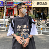 wassupcandy美式潮牌背心男款夏季薄款潮流宽松oversize无袖t恤，男装背心/马甲，电商A102B