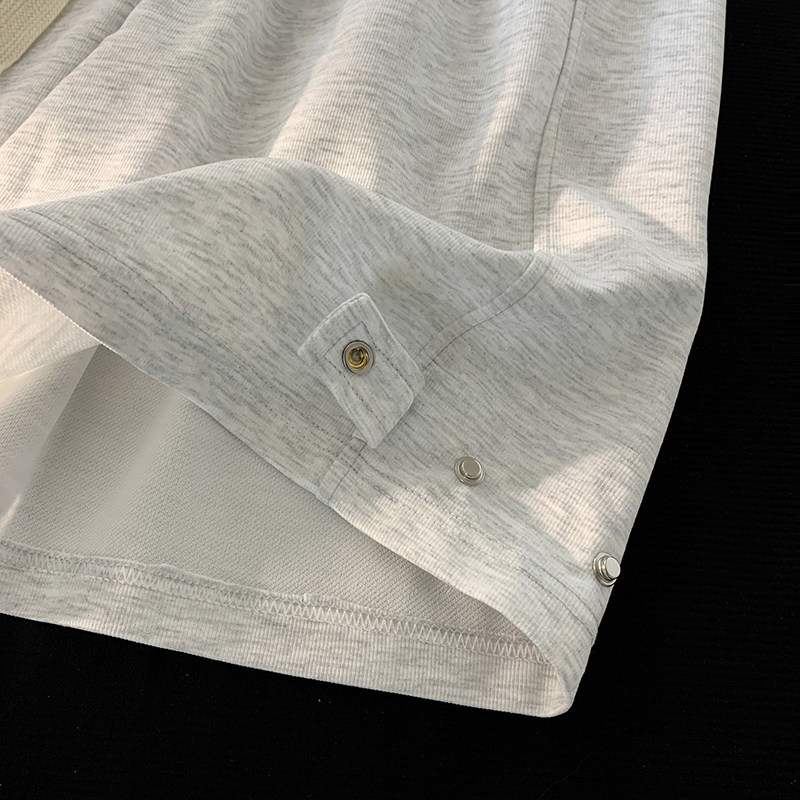 夏款美式高街潮流宽松阔腿运动五分裤柔软针织短裤K546TP30控49,男装牛仔裤,电商A102B