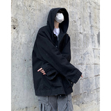 潮牌ins风牛仔上衣宽松设计学生外套痞帅韩版夹克衫HY482P95控139，男装卫衣，电商A102B