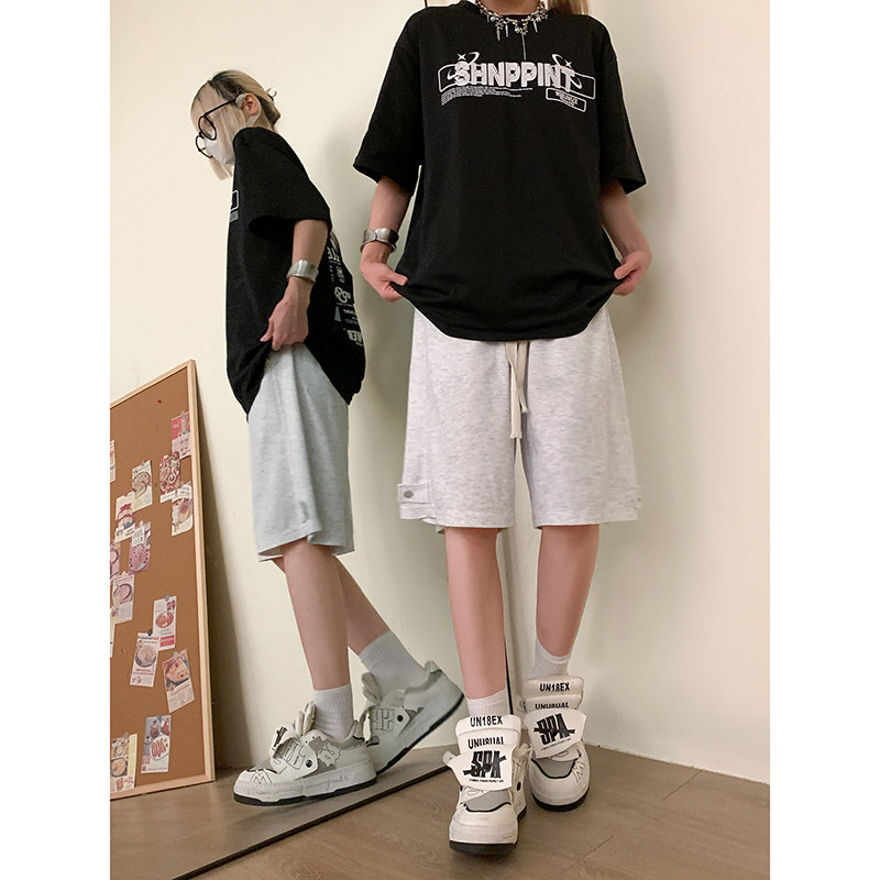 美式高街vibe短裤简约休闲运动青春校园风短裤K546TP30控49,男装休闲裤,电商A102B