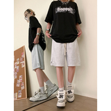 美式高街vibe短裤简约休闲运动青春校园风短裤K546TP30控49，男装休闲裤，电商A102B