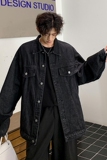 高街牛仔外套新款美式夹克衫男女慵懒风情侣百搭上衣HY28P70控98，男装夹克，电商A102B