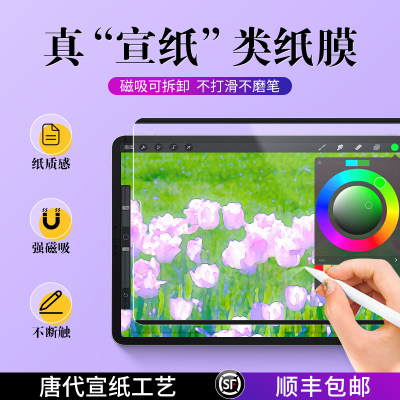 ipadPro磁吸式可拆卸类纸膜