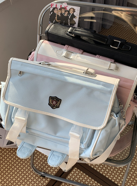 一封信【清水夏】正版原创JK制服包日系3way双肩包手拎斜跨帆布包